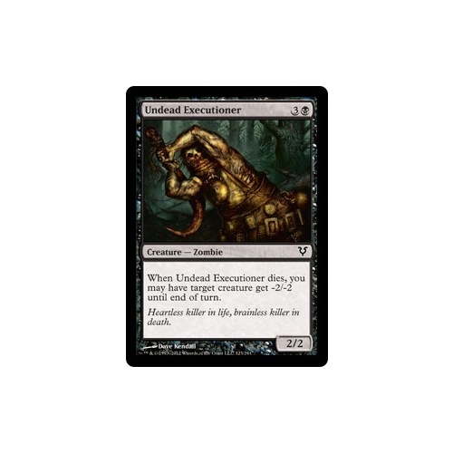 Undead Executioner FOIL - AVR