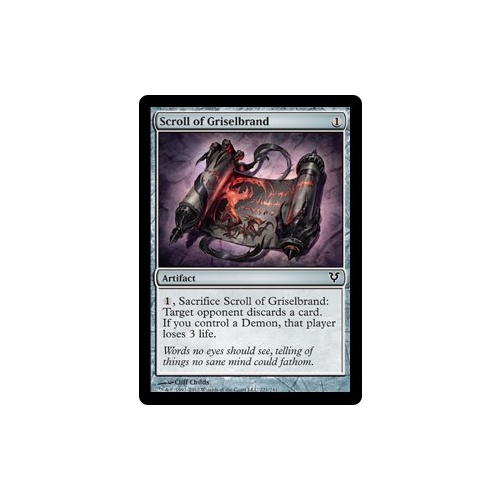 Scroll of Griselbrand FOIL - AVR