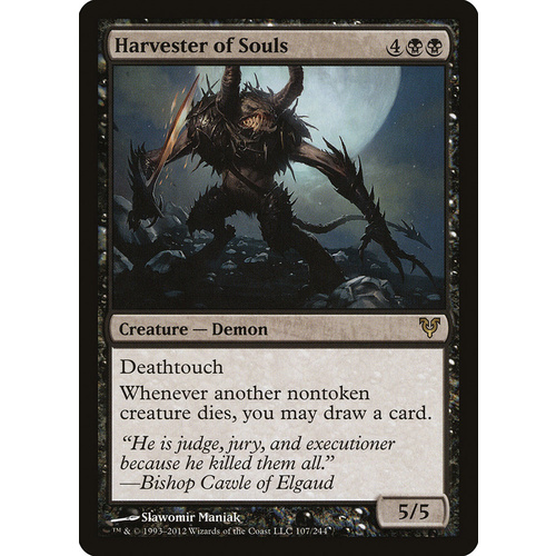 Harvester of Souls FOIL - AVR