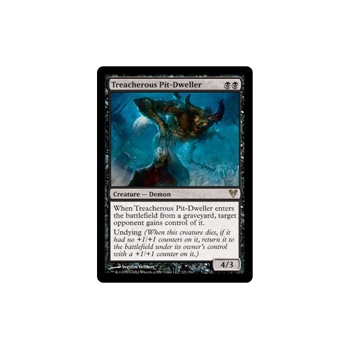 Treacherous Pit-Dweller FOIL - AVR