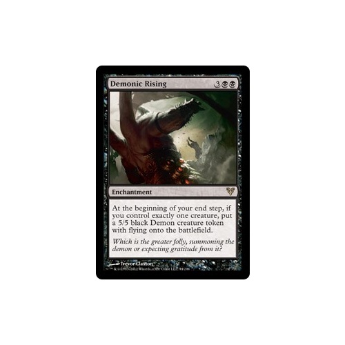 Demonic Rising FOIL - AVR