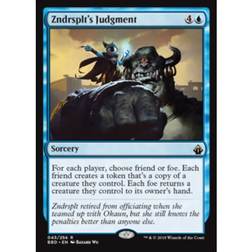 Zndrsplt's Judgment - BBD
