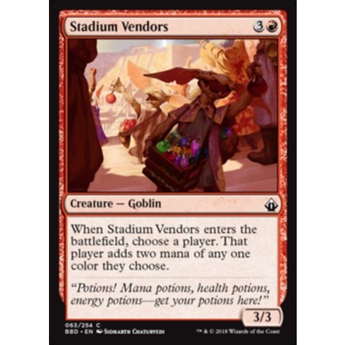 Stadium Vendors - BBD