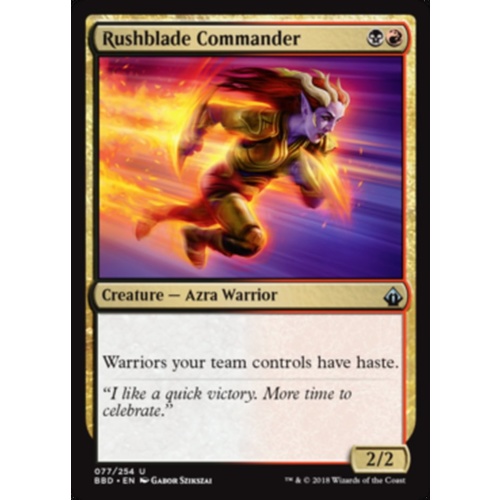 Rushblade Commander - BBD