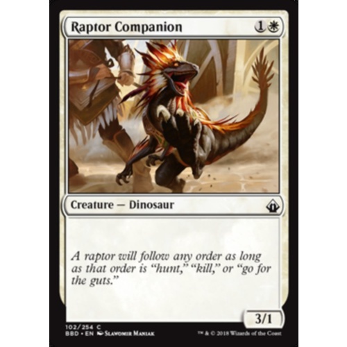 Raptor Companion - BBD