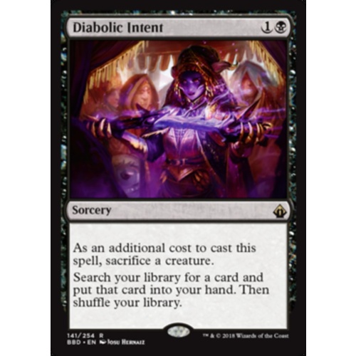 Diabolic Intent - BBD