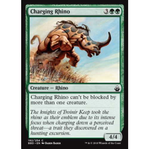 Charging Rhino - BBD