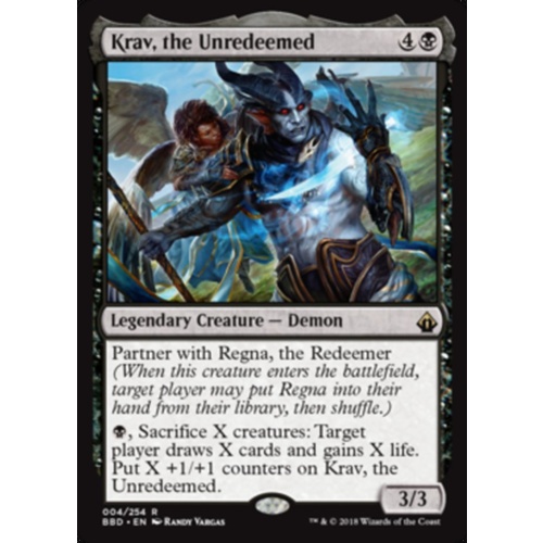 Krav, the Unredeemed FOIL - BBD