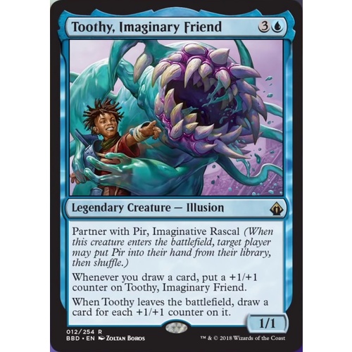 Toothy, Imaginary Friend FOIL - BBD