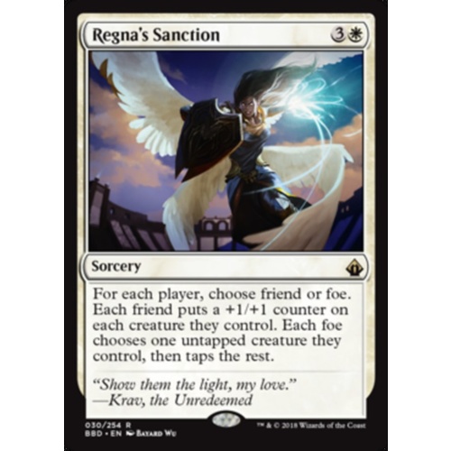 Regna's Sanction FOIL - BBD
