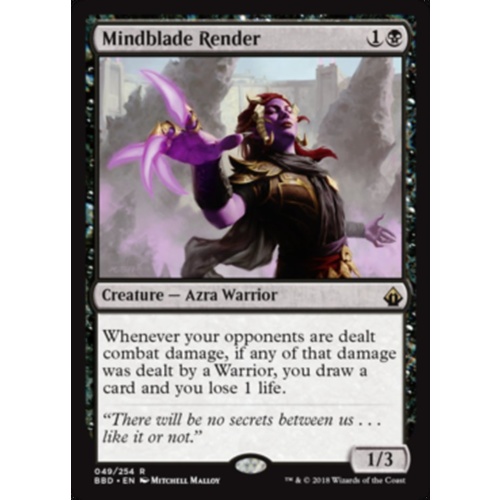 Mindblade Render FOIL - BBD