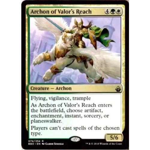 Archon of Valor's Reach FOIL - BBD