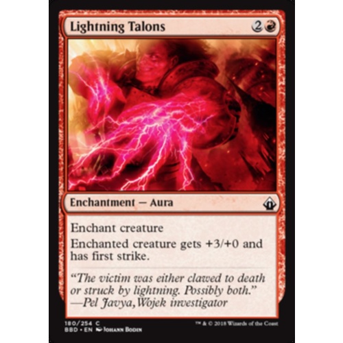 Lightning Talons FOIL - BBD