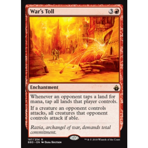 War's Toll FOIL - BBD