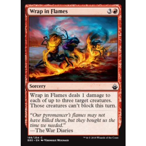 Wrap in Flames FOIL - BBD