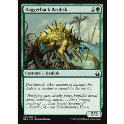 Daggerback Basilisk FOIL - BBD
