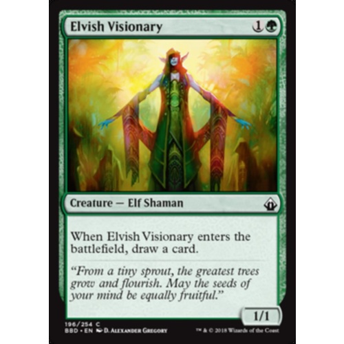 Elvish Visionary FOIL - BBD
