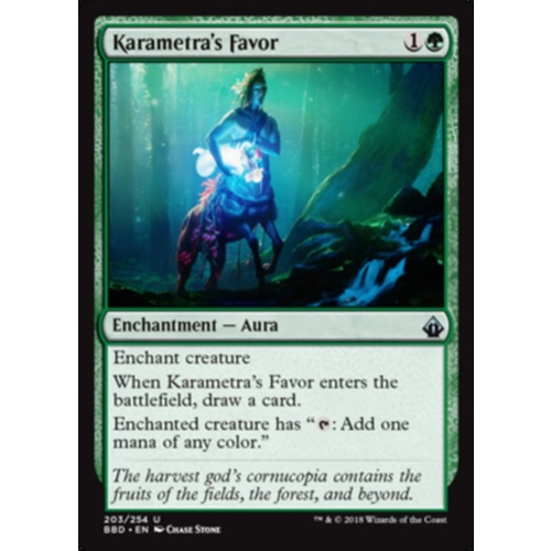 Karametra's Favor FOIL - BBD