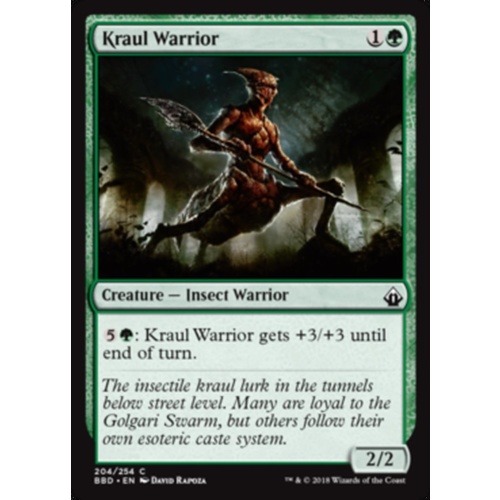 Kraul Warrior FOIL - BBD