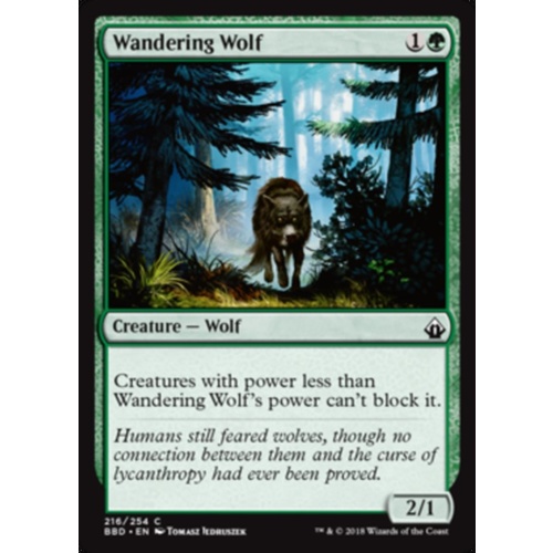 Wandering Wolf FOIL - BBD