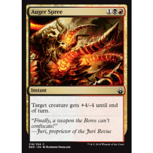 Auger Spree FOIL - BBD