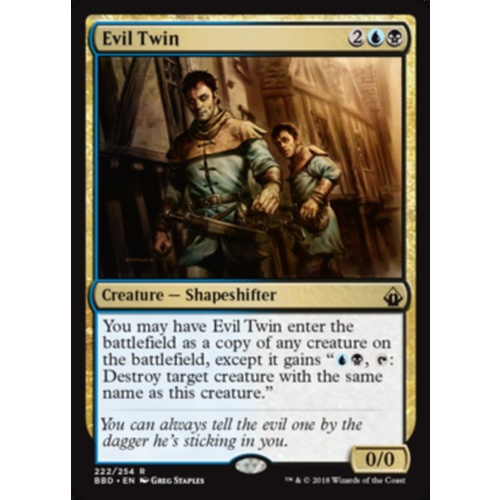 Evil Twin FOIL - BBD