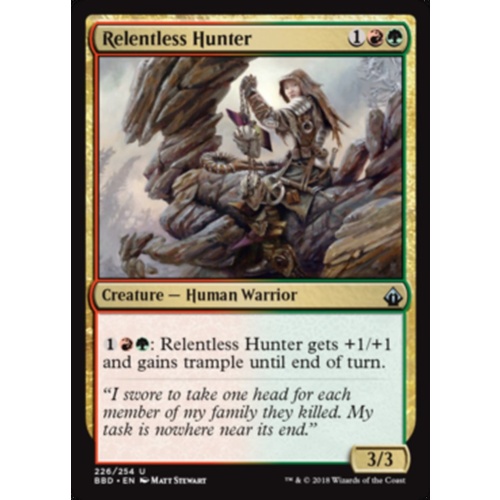 Relentless Hunter FOIL - BBD