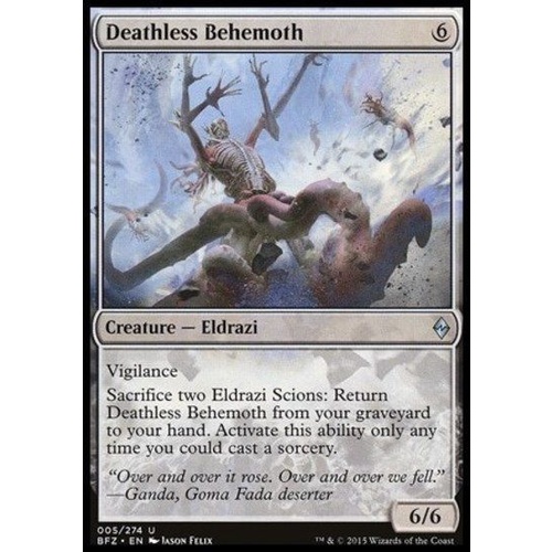 Deathless Behemoth FOIL - BFZ