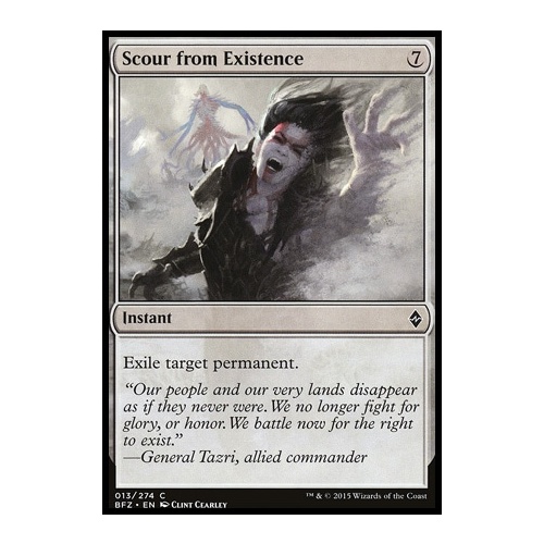 Scour from Existence - BFZ