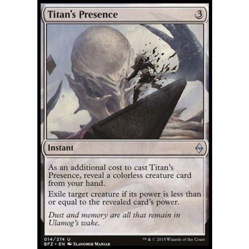 Titan's Presence - BFZ