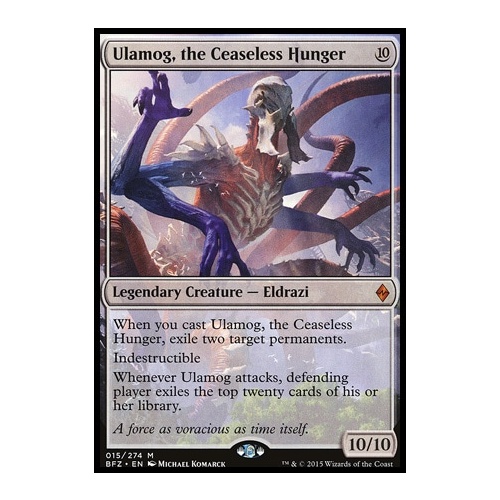 Ulamog, the Ceaseless Hunger - BFZ
