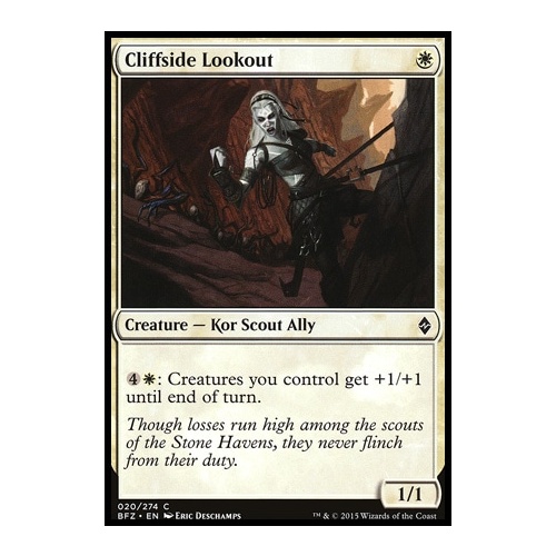Cliffside Lookout - BFZ