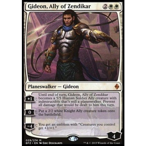 Gideon, Ally of Zendikar - BFZ