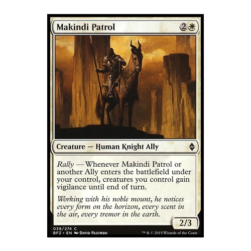 Makindi Patrol FOIL - BFZ