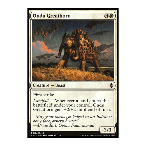 Ondu Greathorn FOIL - BFZ