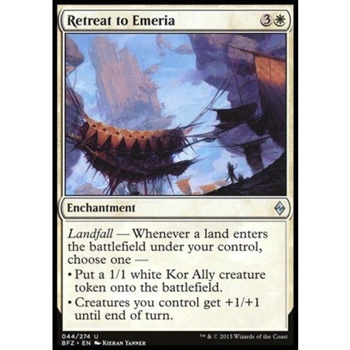 Retreat to Emeria FOIL - BFZ