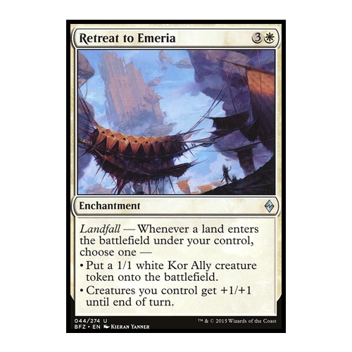 Retreat to Emeria - BFZ