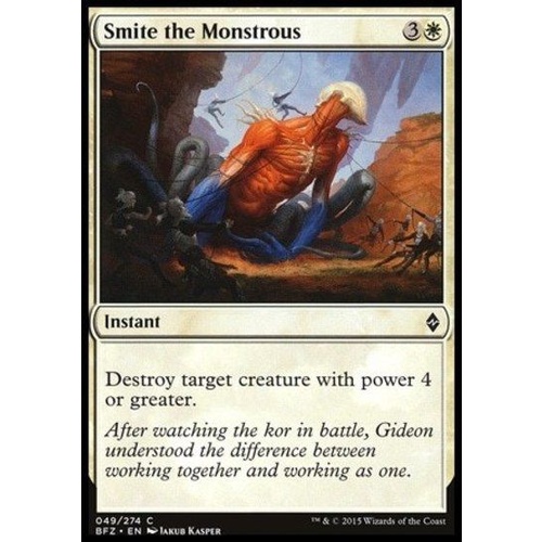 Smite the Monstrous FOIL - BFZ
