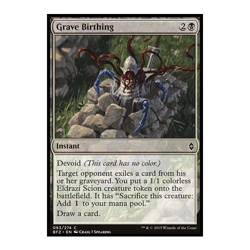 Grave Birthing - BFZ