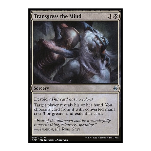 Transgress the Mind - BFZ