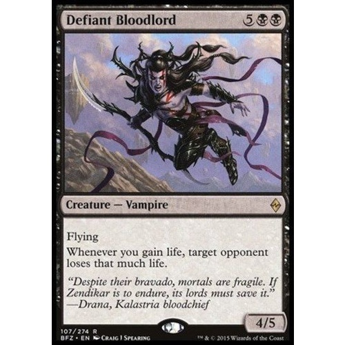 Defiant Bloodlord FOIL - BFZ
