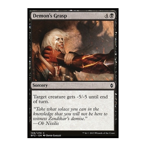 Demon's Grasp - BFZ