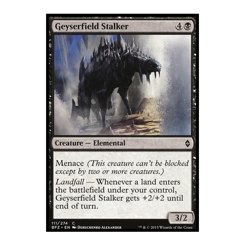 Geyserfield Stalker FOIL - BFZ