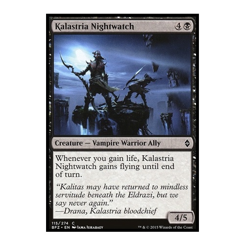 Kalastria Nightwatch FOIL - BFZ