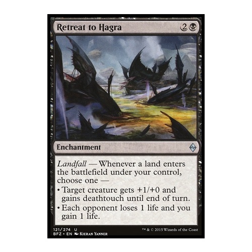 Retreat to Hagra FOIL - BFZ