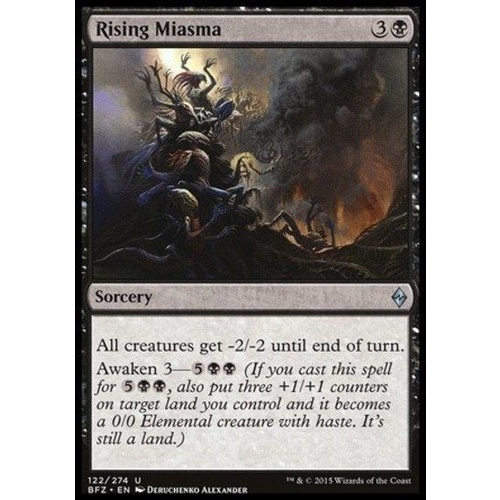 Rising Miasma FOIL - BFZ