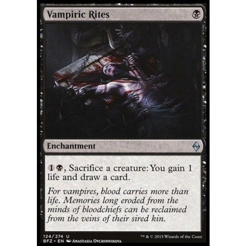 Vampiric Rites FOIL - BFZ