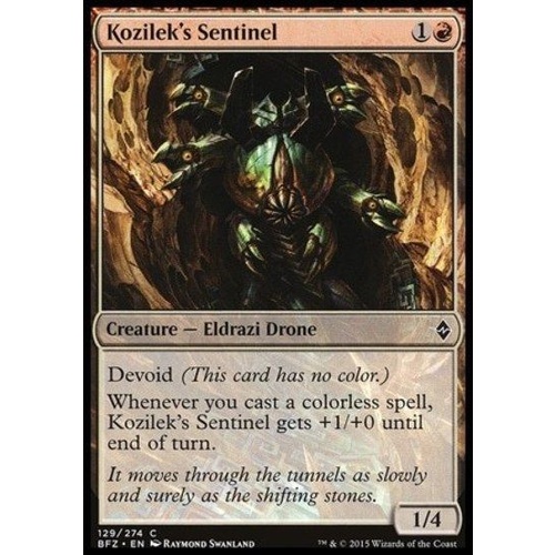 Kozilek's Sentinel FOIL - BFZ