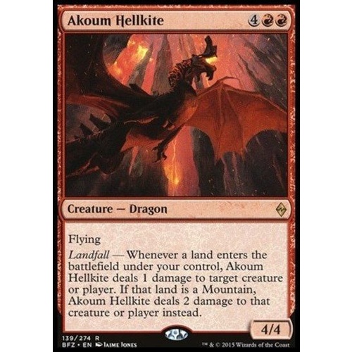Akoum Hellkite - BFZ