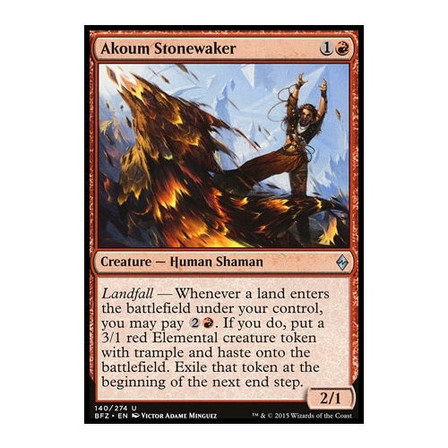 Akoum Stonewaker - BFZ